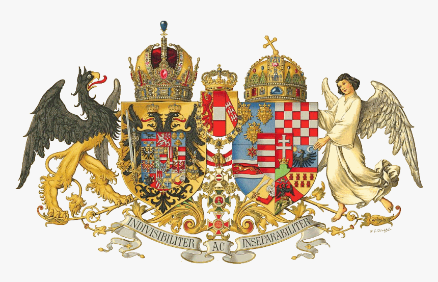 Transparent Austria Flag Png - Austria Hungary Coat Of Arms, Png Download, Free Download