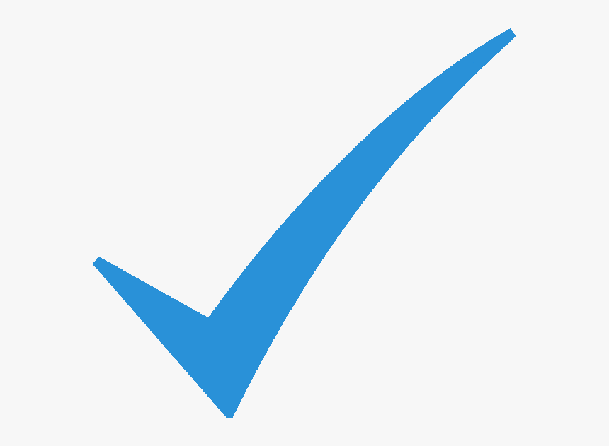 Check Mark Symbol Blue, HD Png Download, Free Download