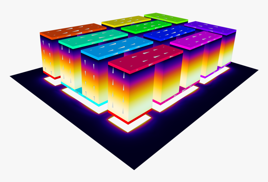 An Example Of Modeling Thermoelectric Effects Using - Comsol Heat Transfer, HD Png Download, Free Download