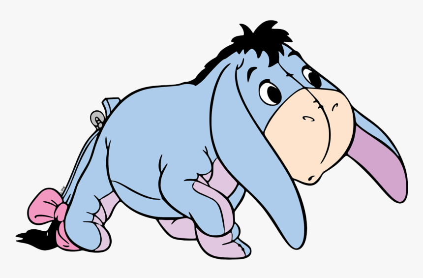 Baby Eeyore Winnie The Pooh, HD Png Download, Free Download