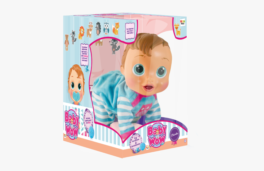 94727im Box 01 En - Baby Wow Doll, HD Png Download, Free Download