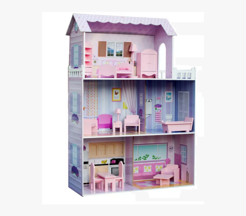 Large Wooden Dolls House, HD Png Download, Free Download