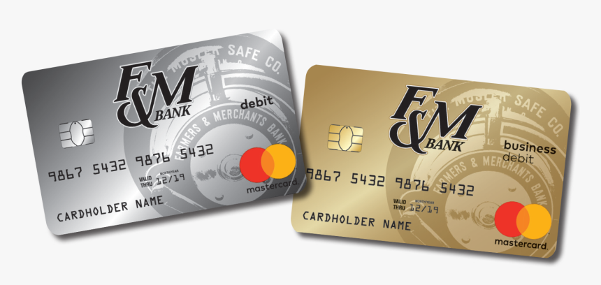 F&m Debit Card, HD Png Download, Free Download