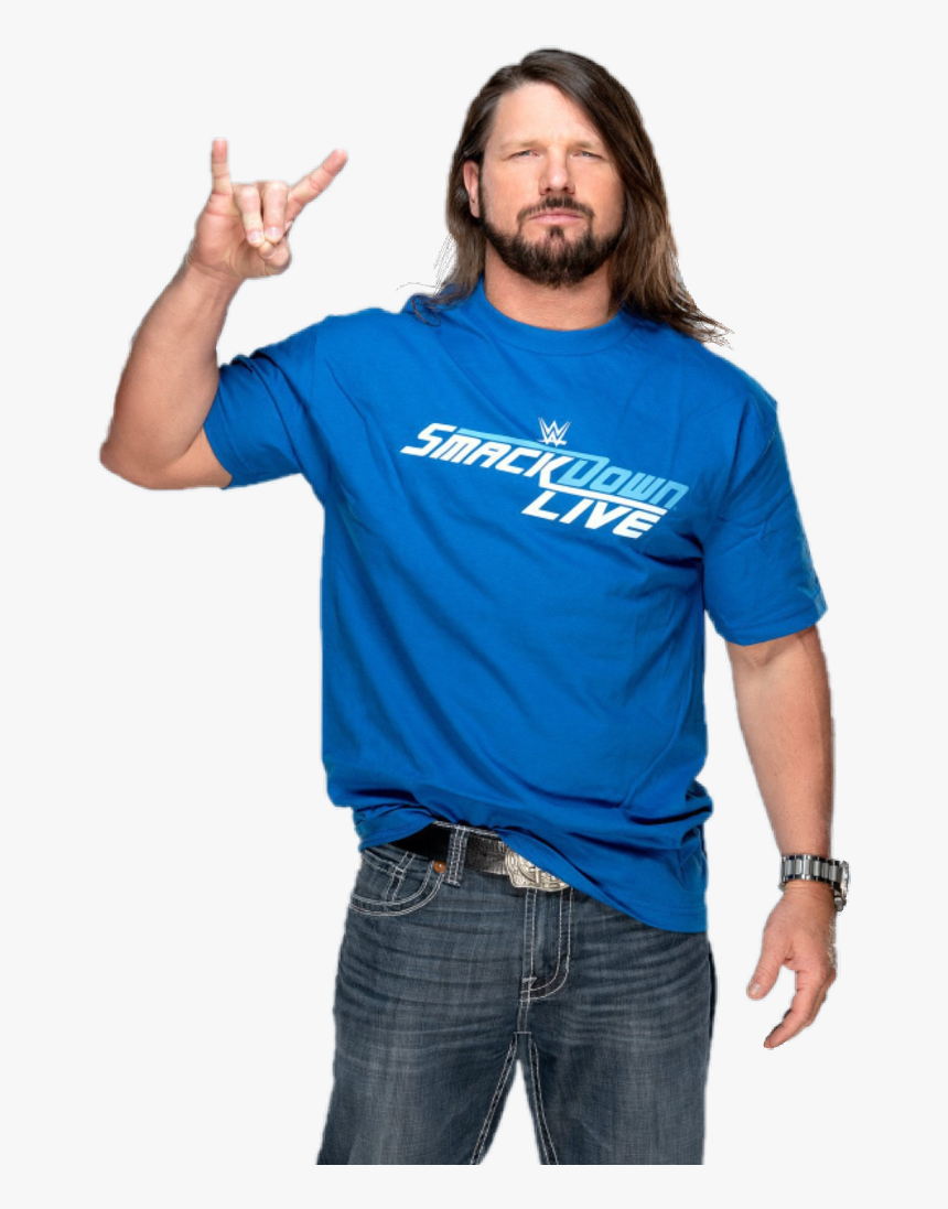 #ajstyles #wwe #smackdown - Aj Styles Smackdown 1000, HD Png Download, Free Download