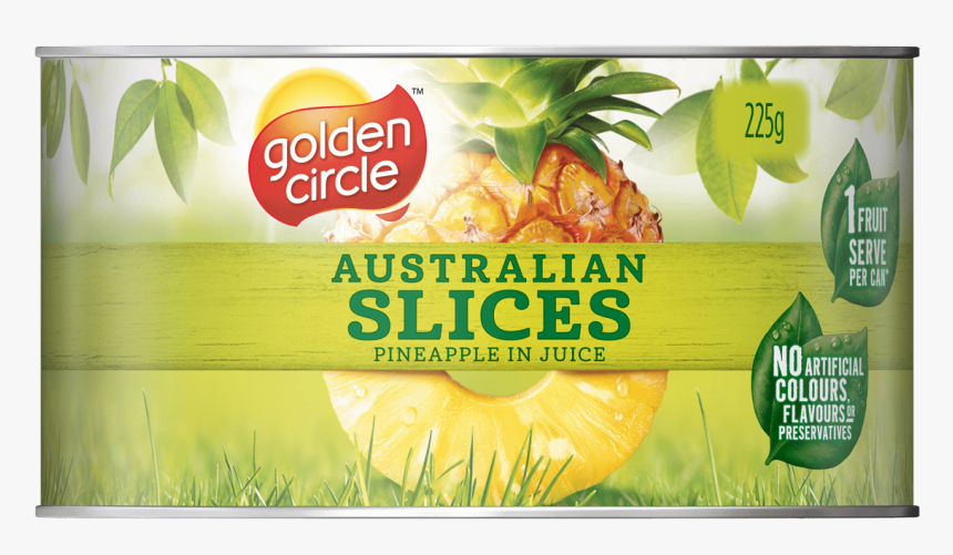 Slices In Juice 225gm - Golden Circle Pineapple, HD Png Download, Free Download