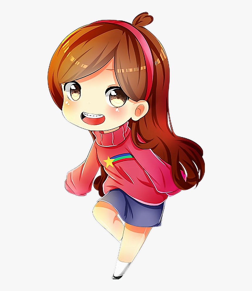 #mabel #mabelpines #pines #kawaii #character #tumblr - Gravity Falls Mabel Chibi, HD Png Download, Free Download