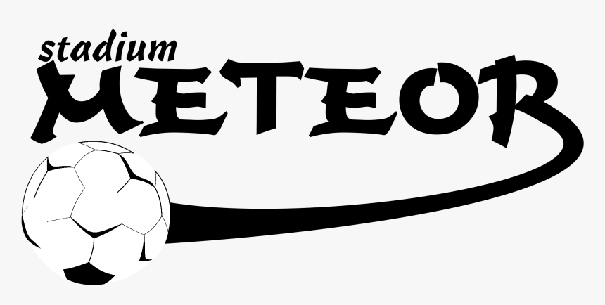 Meteor Logo Black And White - Meteor, HD Png Download, Free Download