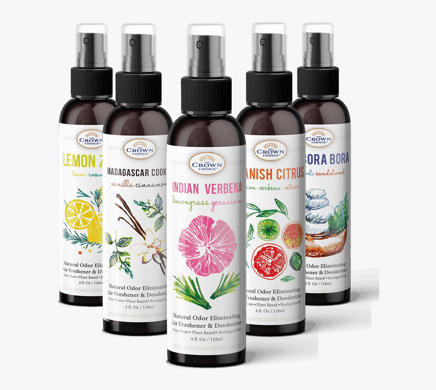 Natural Air Freshener 5pk Gift Set From The Crown Choice - Cosmetics, HD Png Download, Free Download