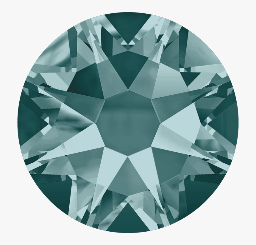 Swarovski 2078 Hot Fix Xirius Flatback Rhinestones - Swarovski Blue Zircon Satin, HD Png Download, Free Download