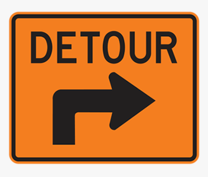 Detour - Sign, HD Png Download, Free Download