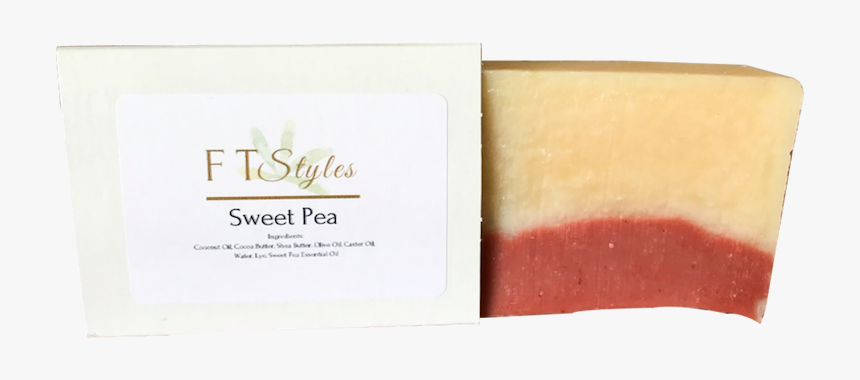 Sweet Pea Hand Poured Soap"
 Class= - Bar Soap, HD Png Download, Free Download