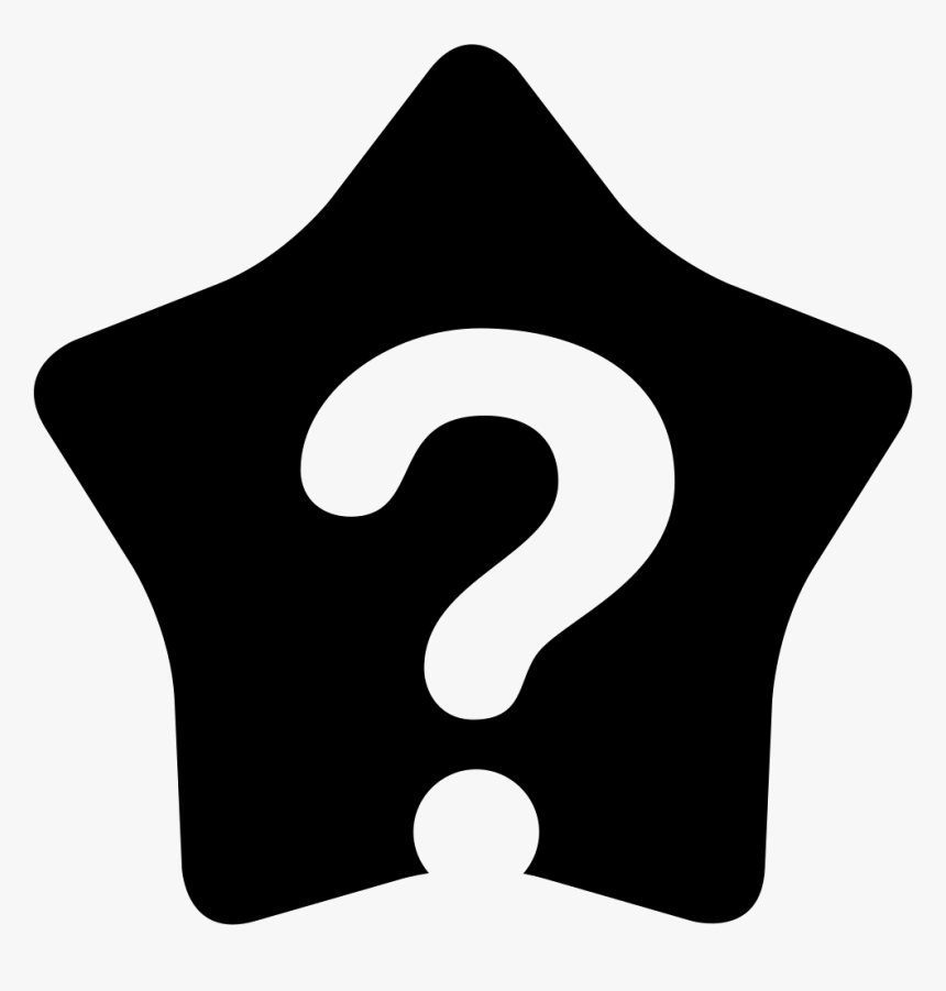 Star Question - Sign, HD Png Download, Free Download
