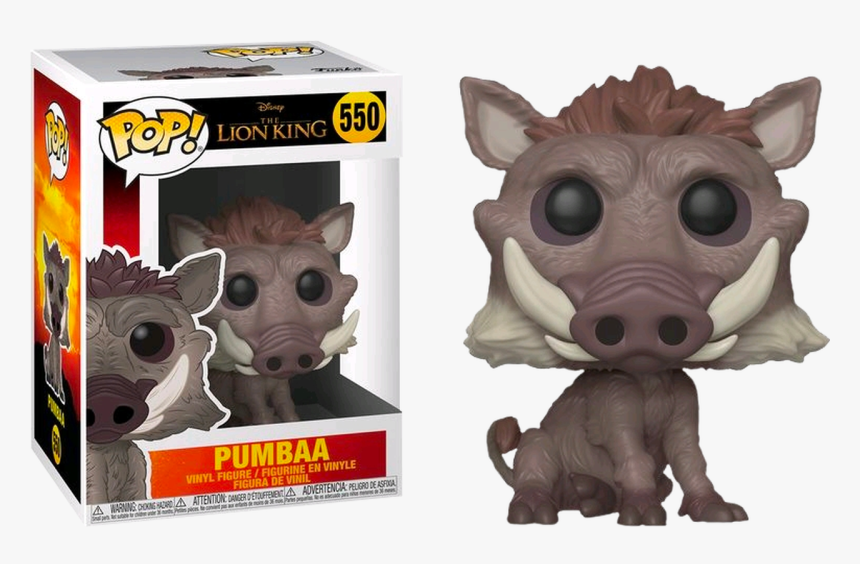 The Lion King - Funko Pop Lion King Pumbaa, HD Png Download, Free Download