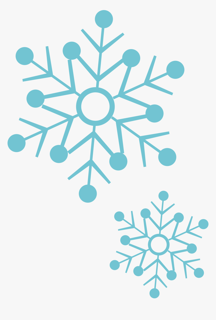 Snowflake Design Icon Blue Creative - イラスト 雪 の 結晶, HD Png Download, Free Download