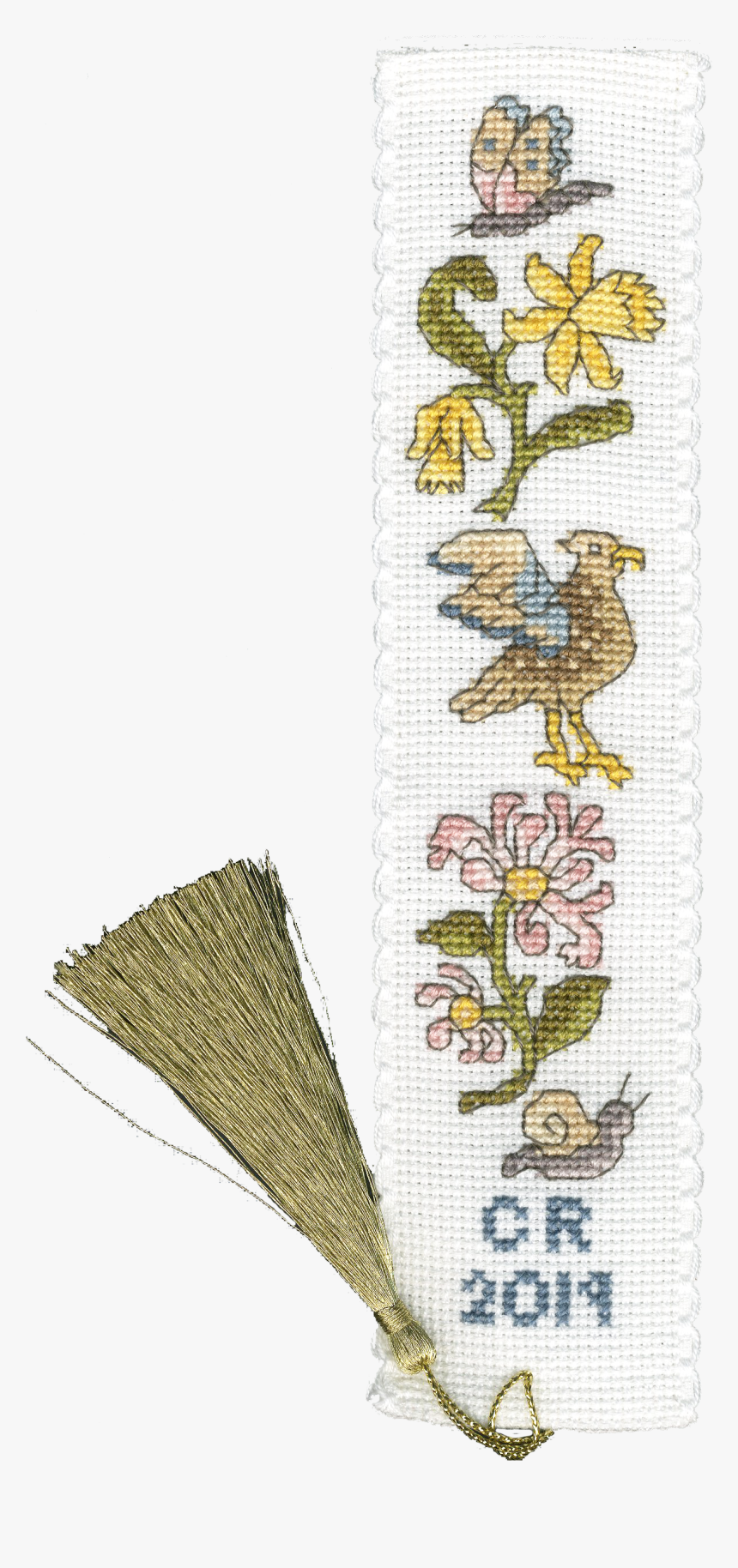 Bird Bookmarks Cross Stitch, HD Png Download, Free Download