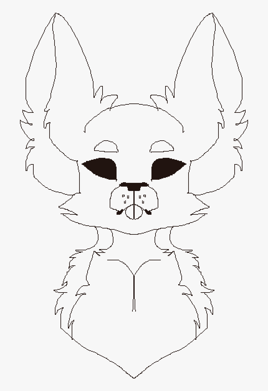 Dog Head Base Drawing, HD Png Download, Free Download