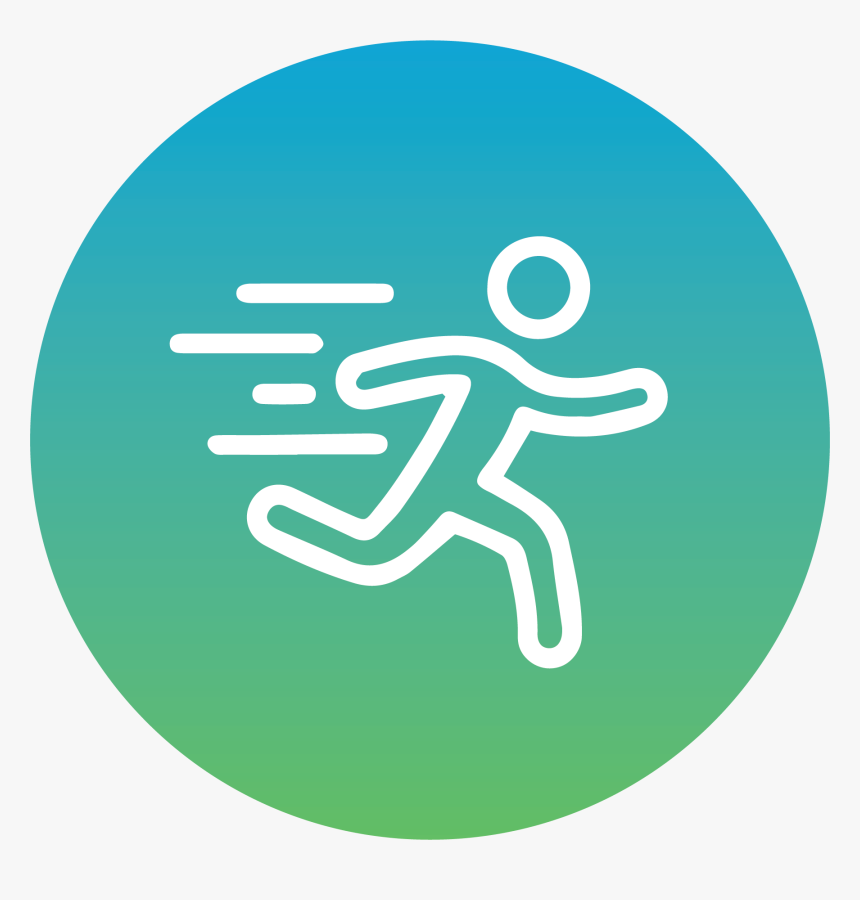 Run Icon - Circle, HD Png Download, Free Download