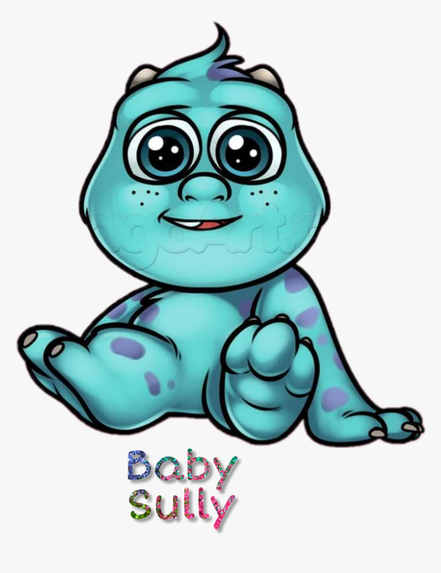 #babysully #monstersinc #monstersuniversity #sullivan - All Cartoons Baby Version, HD Png Download, Free Download