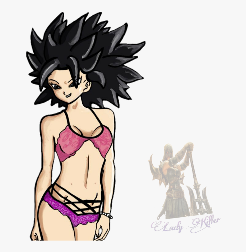 ##caulifla #saiyan #saiyajin #dbsuper #dragonballsuper - Dragon Ball Super Caulifla Bikini, HD Png Download, Free Download