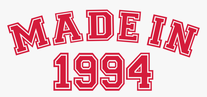 Made In 1994 - 1968 Vector, HD Png Download, Free Download