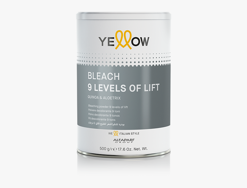 Bleach 9 Levels - Yellow Bleach 9 Levels Of Lift, HD Png Download, Free Download