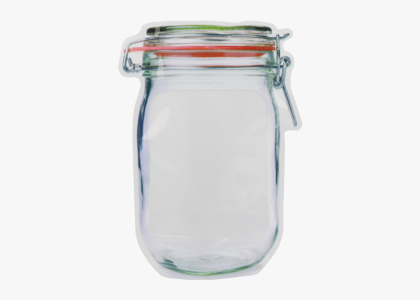 Shaped Stand Up Pouch For Storage - Glass Bottle, HD Png Download, Free Download