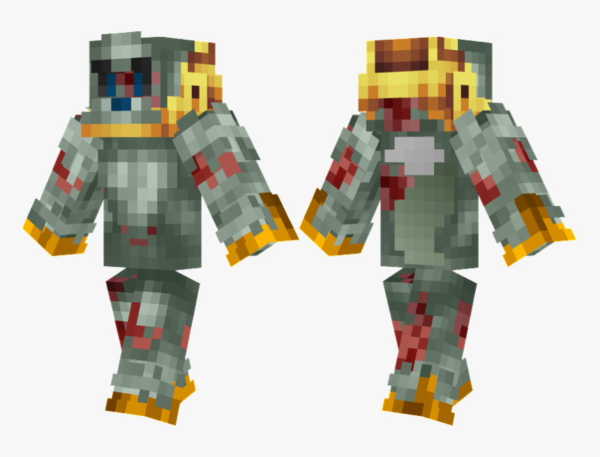 Minecraft Ghost Robes Skin , Png Download - Skin De Fnaf Freddy, Transparent Png, Free Download