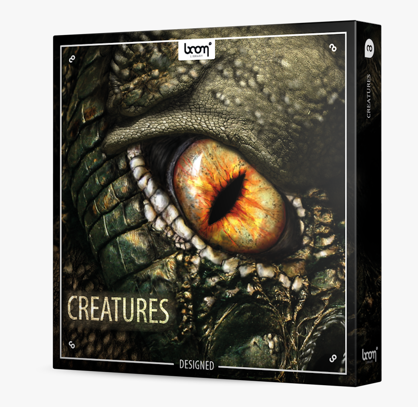 Creatures Sound Effects Library Product Box - Boom Library Creatures Designed, HD Png Download, Free Download