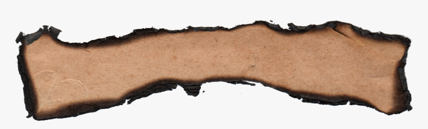 Burnt Banner Png, Transparent Png, Free Download