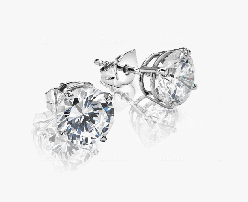 Swarovski Crystal Earrings Diamond, HD Png Download, Free Download