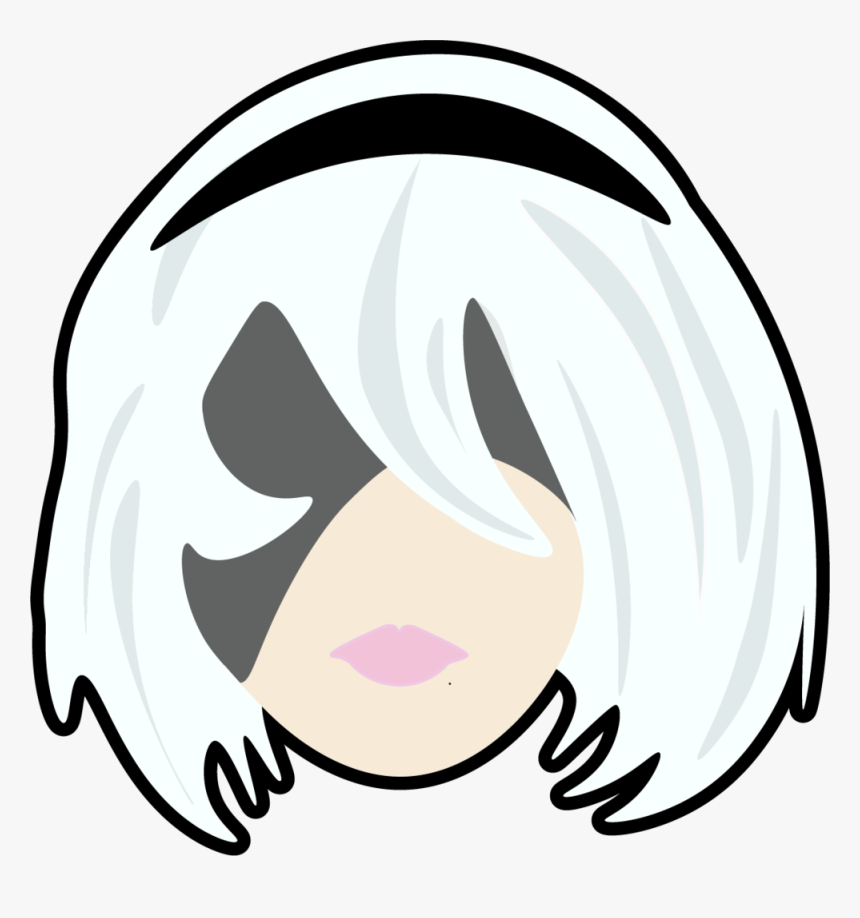 2b From The Video Game ‘ Nier Automata’ In The Stock - 2b Super Smash Bros, HD Png Download, Free Download