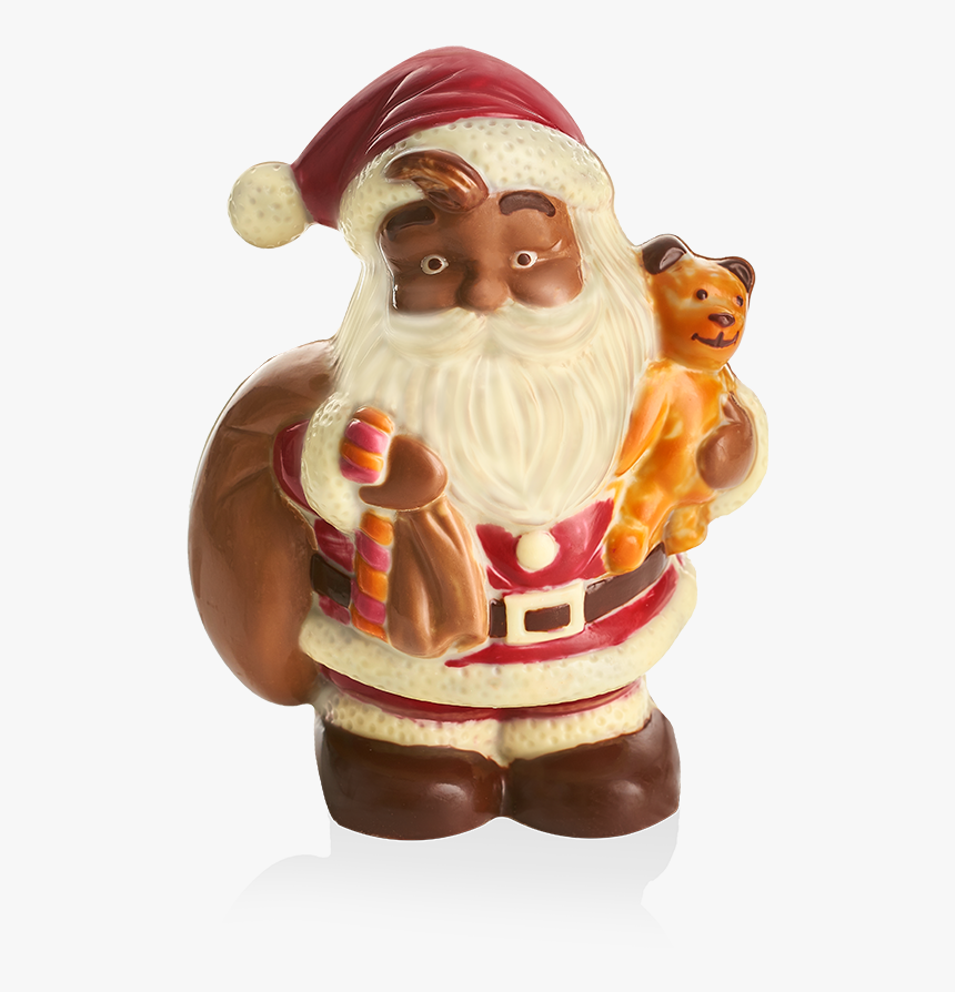 Santa With Teddy - Santa Claus, HD Png Download, Free Download