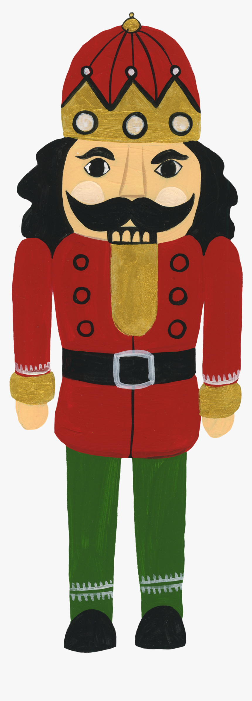 Here Comes Santa Claus Nutcracker - Cartoon, HD Png Download, Free Download