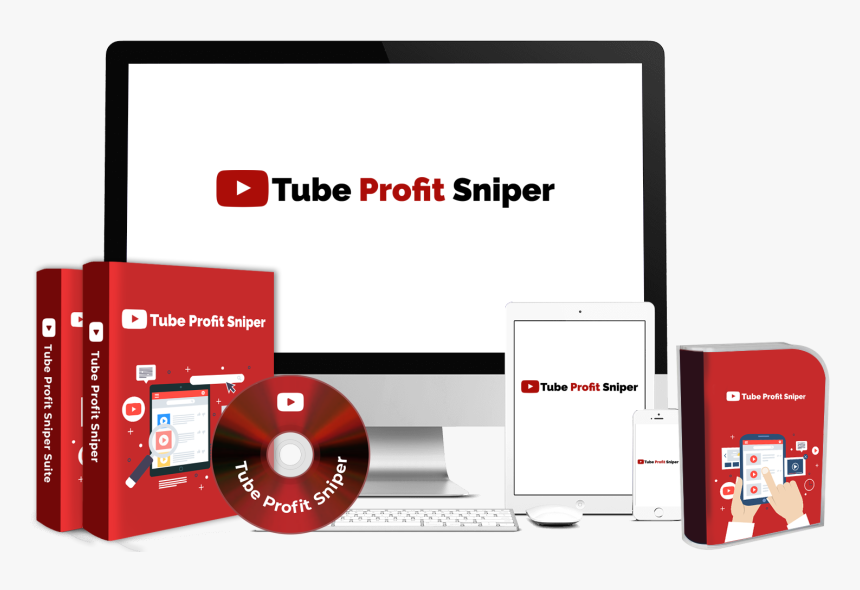 Tube Profit Sniper Download - Graphic Design, HD Png Download, Free Download