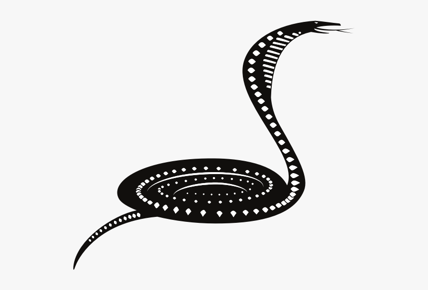 Snake Silhouette Clip Art - Black Mamba Vector Png, Transparent Png, Free Download