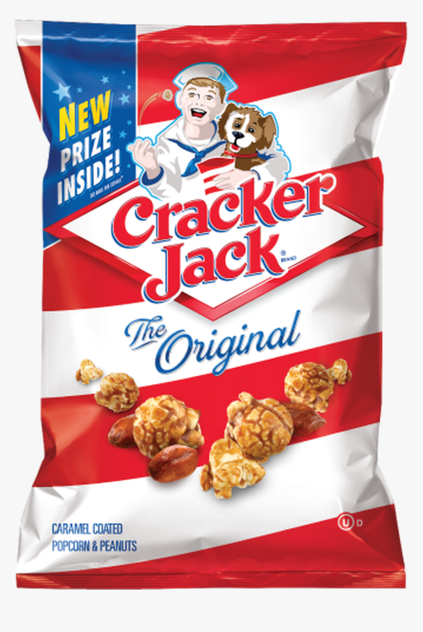 Cracker Jack Caramel Coated Popcorn & Peanuts - Cracker Jack 8.5 Oz, HD Png Download, Free Download