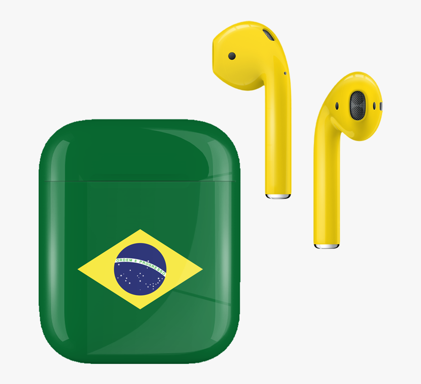 Brazil Flag , Png Download - Cover Airpods Flag Brazil, Transparent Png, Free Download