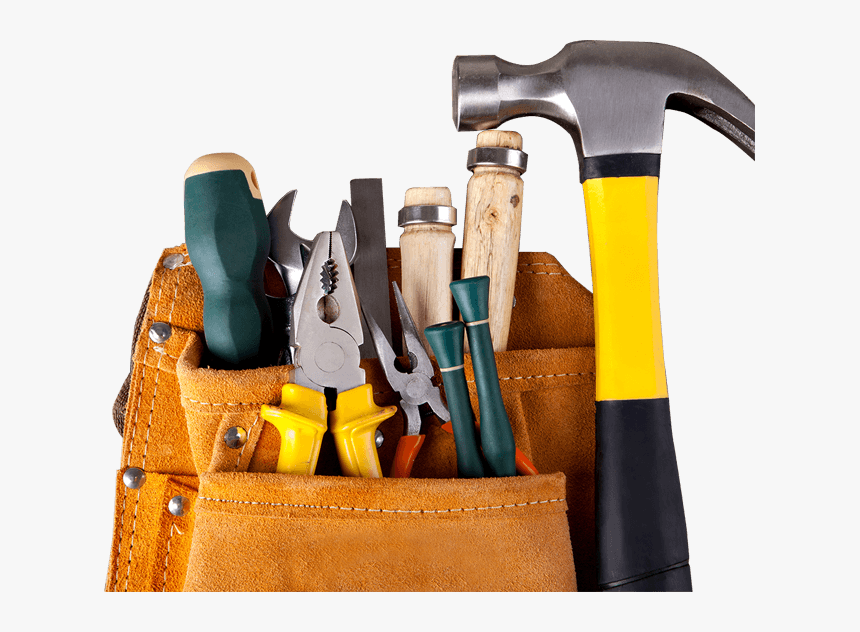Tools With Tool Belt - Ac Repair Tools Png, Transparent Png - kindpng