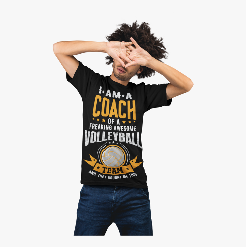 I Am A Coach Of A Freaking Awesome Volleyball Team - T Shirt Prison Fashion, HD Png Download, Free Download