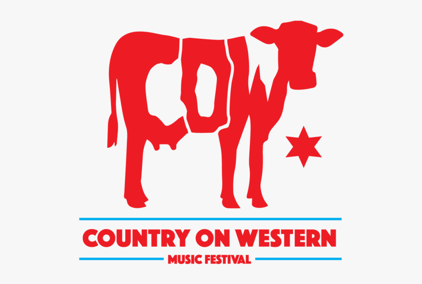 Country On Western Logo-01 - Dairy Cow, HD Png Download, Free Download