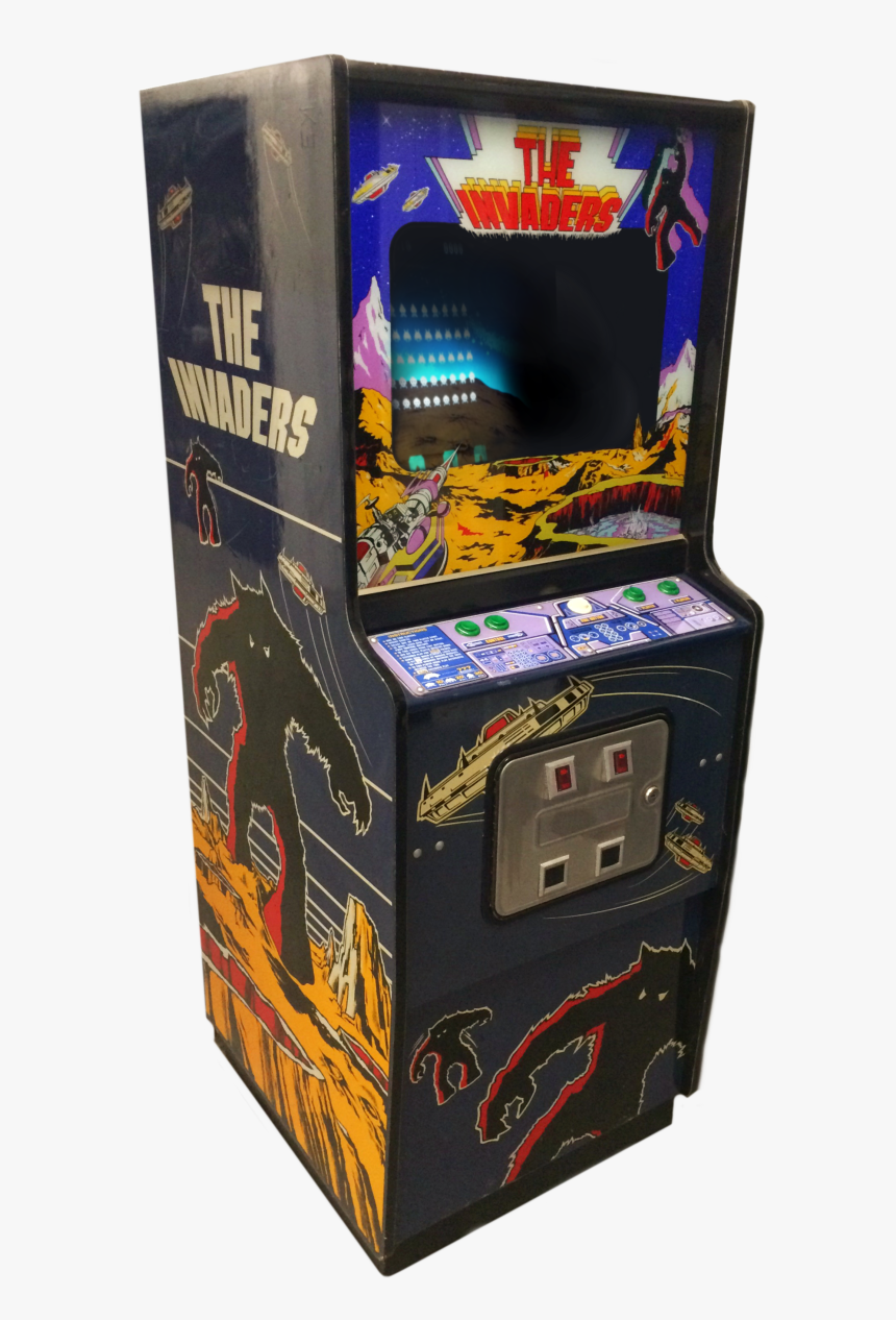 Space Invaders Arcade Machine Hire - Video Game Arcade Cabinet, HD Png Download, Free Download