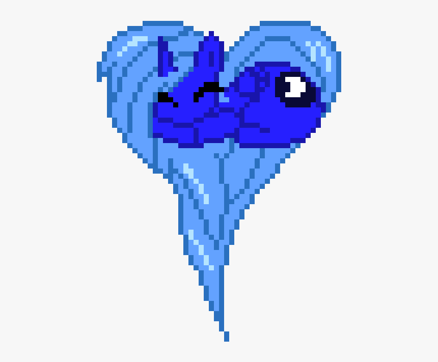 Mlp Luna Pixel Art, HD Png Download, Free Download