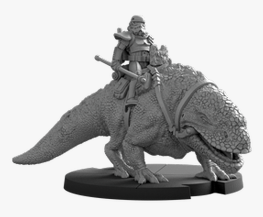 Dewback Rider Unit Expansion - Star Wars Legion Dewback Rider, HD Png Download, Free Download