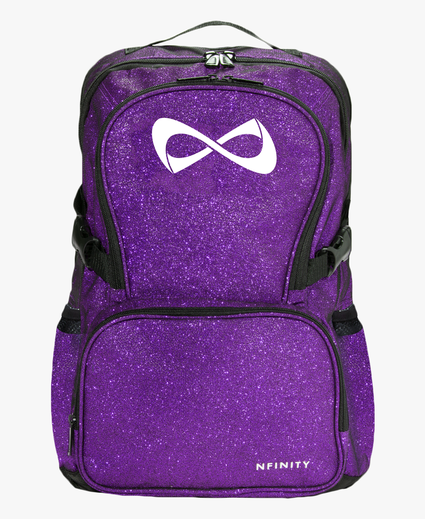 Nfinity Backpack Sparkle Morado, HD Png Download, Free Download