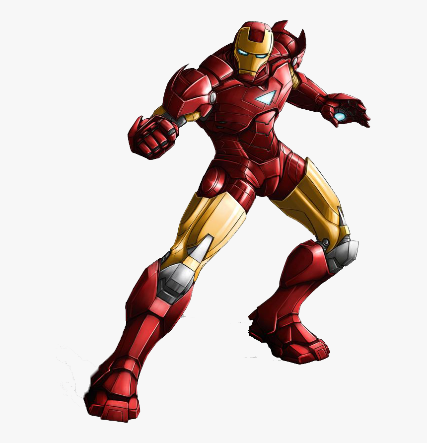 Avengers Cartoon Iron Man, HD Png Download, Free Download