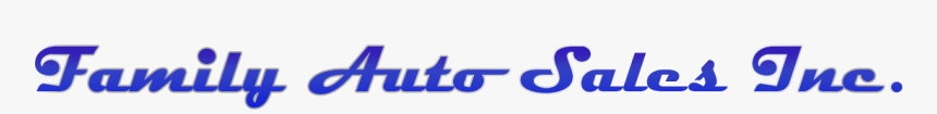 Family Auto Sales, Inc - Cobalt Blue, HD Png Download, Free Download