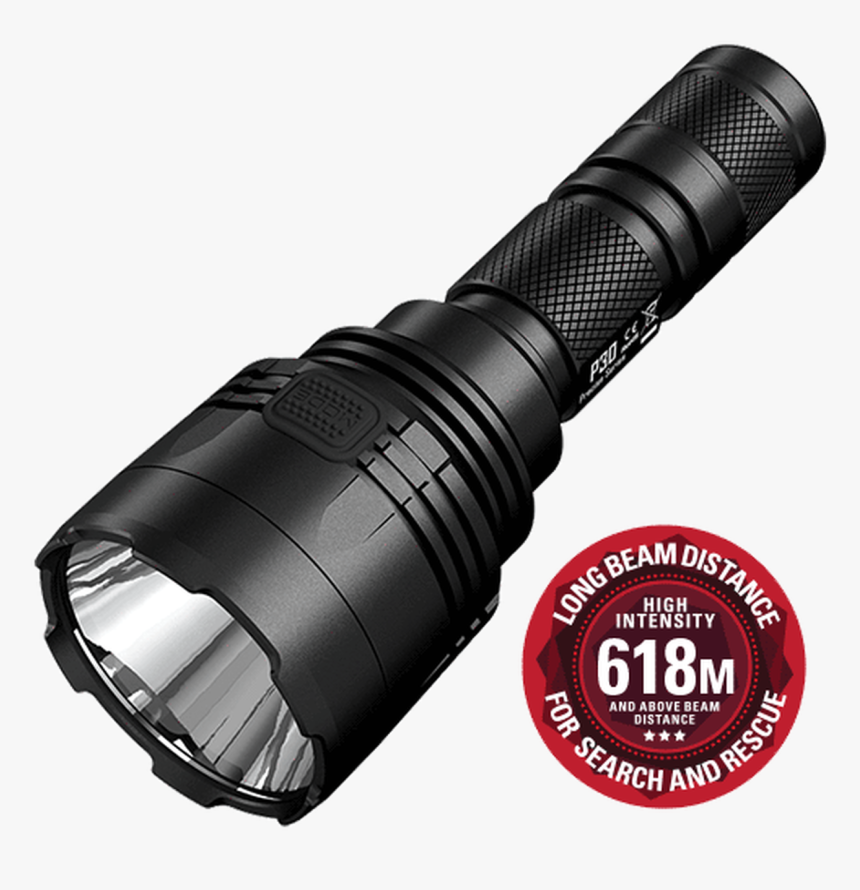 Nitecore P30 Xp-l Hi V3 1000 Lumens 618 Meters Compact - Nitecore P30, HD Png Download, Free Download