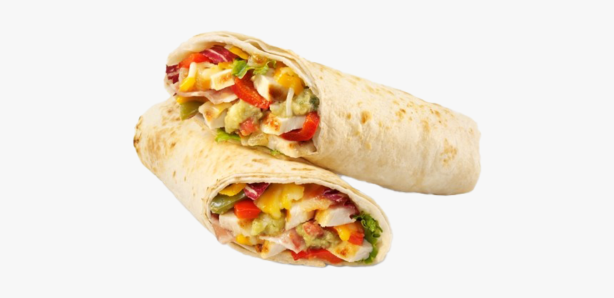 Food Wrap Png Clipart - Burrito Png, Transparent Png, Free Download