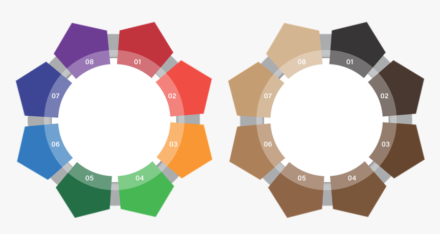 Infographic Hexagon Png, Transparent Png, Free Download