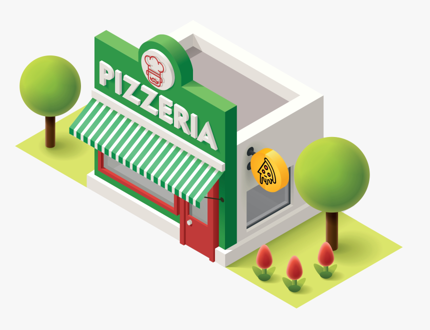 Isometric Pizzeria, HD Png Download, Free Download